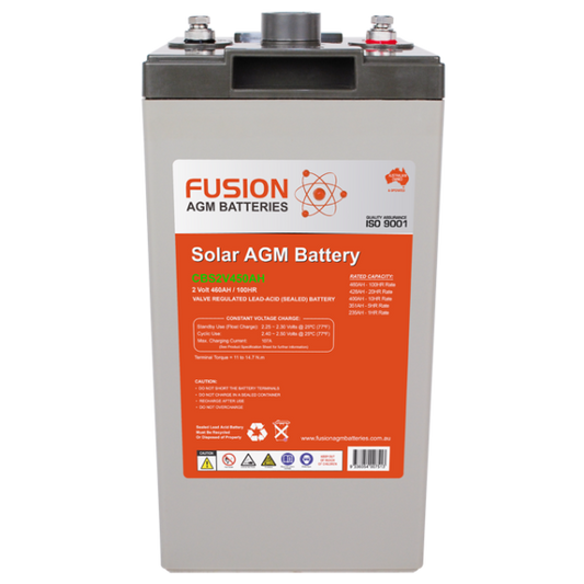 CBS2V450AH Fusion Solar AGM 2V Solar Battery