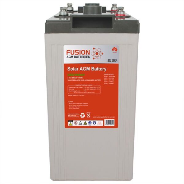 CBS2V900AH Fusion Solar AGM 2V Solar Battery