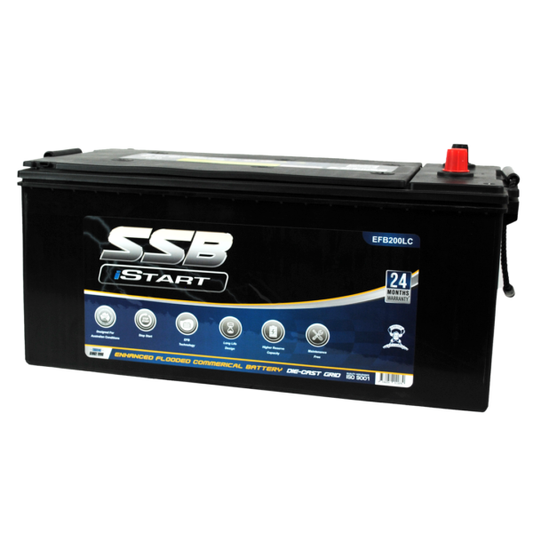EFB200LC SSB Stop Start EFB MF Truck Battery 200Ah EFB Battery