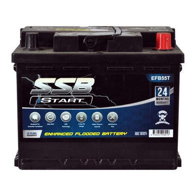 EFB55T SSB Stop Start EFB MF Car Battery (DIN55T)