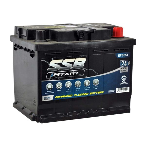 EFB55T SSB Stop Start EFB MF Car Battery (DIN55T)