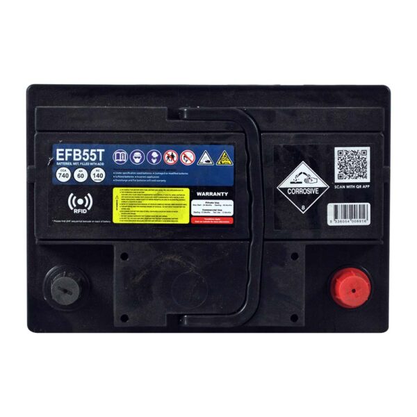 EFB55T SSB Stop Start EFB MF Car Battery (DIN55T)