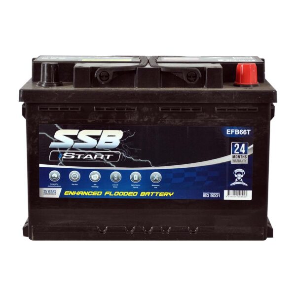 EFB66T SSB Stop Start EFB MF Car Battery (DIN66T)
