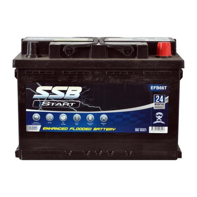 EFB66T SSB Stop Start EFB MF Car Battery (DIN66T)