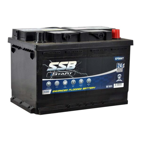 EFB66T SSB Stop Start EFB MF Car Battery (DIN66T)