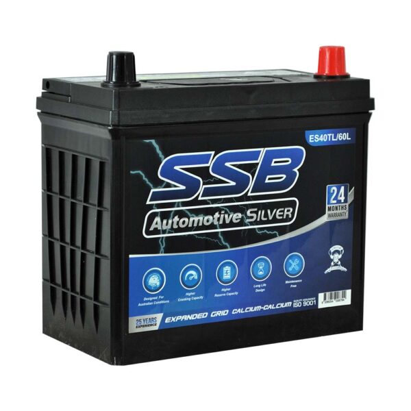 ES40TL/60L SSB Silver MF Car Battery