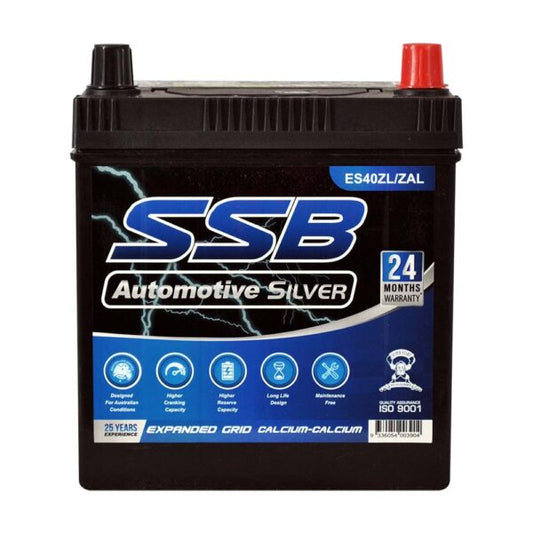 ES40ZL/ZAL SSB Silver MF Car Battery