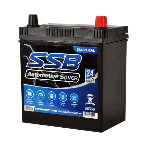 ES40ZL/ZAL SSB Silver MF Car Battery