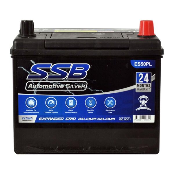 ES50PL SSB Silver Standard Car Battery sunshine coast