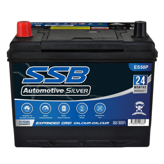 ES50P SSB Silver MF Car Battery