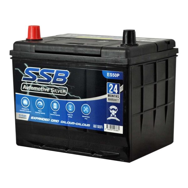 ES50P SSB Silver MF Car Battery