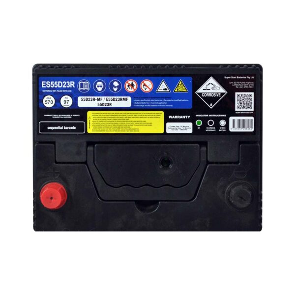 ES55D23R SSB Silver Standard Car Battery (D23R) (55D23R)