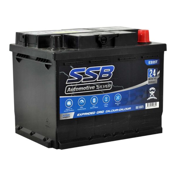ES55T SSB Silver MF Car Battery