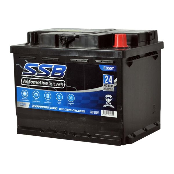 ES55T SSB Silver MF Car Battery