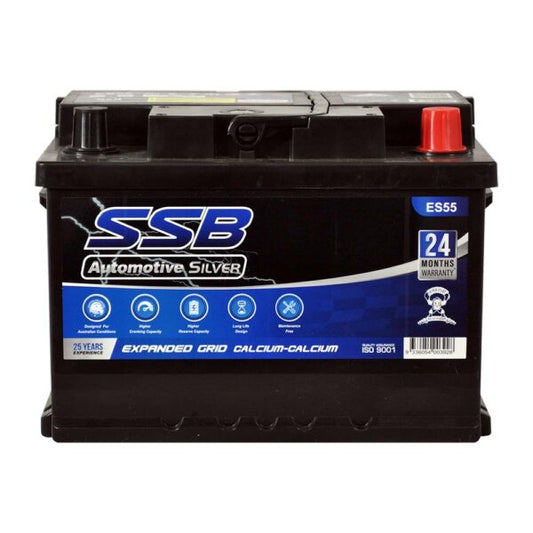 ES55 SSB Silver MF Car Battery