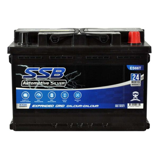 ES66T SSB Silver MF Car Battery