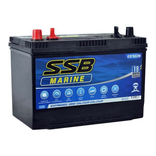 ES70ZZM SSB Marine Starting Battery