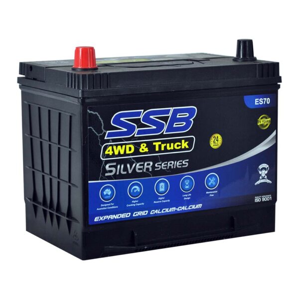 ES70 SSB Silver MF Car Battery