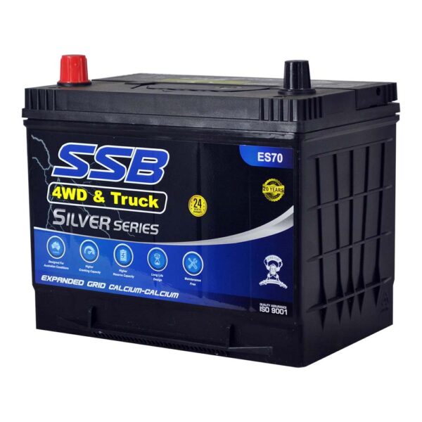 ES70 SSB Silver MF Car Battery