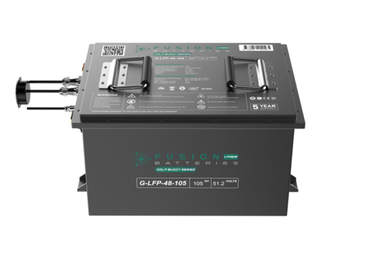 G-LFP-48-105 48V 105AH Lithium Deep Cycle Battery Golf Buggy
