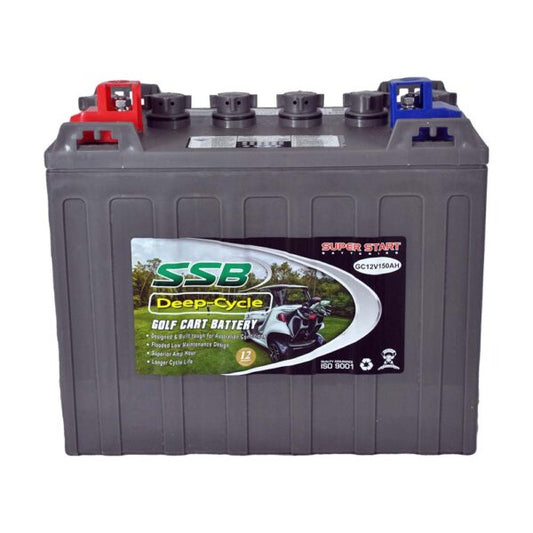 GC12V150AH SSB Golf Cart Deep Cycle Battery (12V)