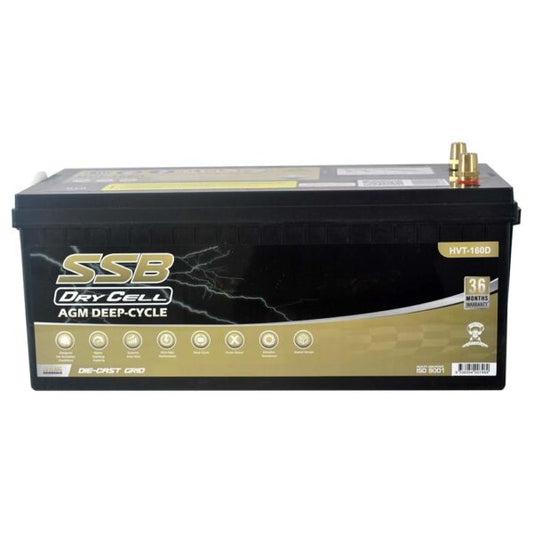 HVT-160D Dual Purpose VRLA (AGM) Battery (Group 160D)