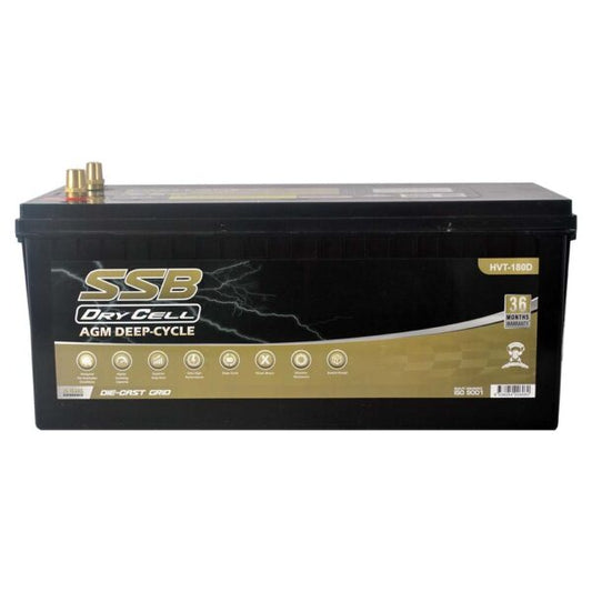 HVT-180D Dual Purpose VRLA (AGM) Battery (Group 180D)