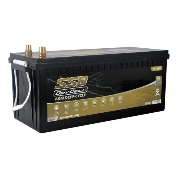 HVT-180D Dual Purpose VRLA (AGM) Battery (Group 180D)