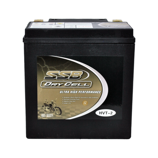 HVT-2 SSB DryCell HVT Motorcycle Battery