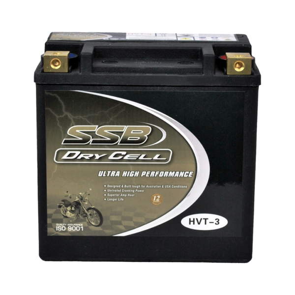 HVT-3 SSB DryCell HVT Motorcycle Battery