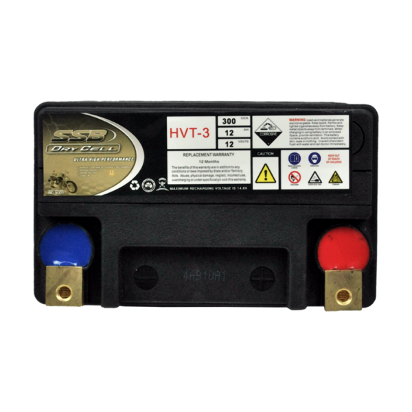 HVT-3 SSB DryCell HVT Motorcycle Battery