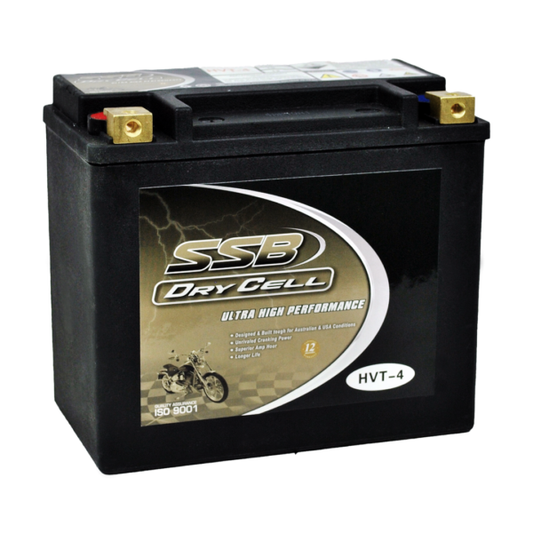 HVT-4 SSB DryCell HVT Motorcycle Battery