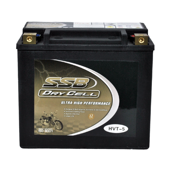 HVT-5 SSB DryCell HVT Motorcycle Battery