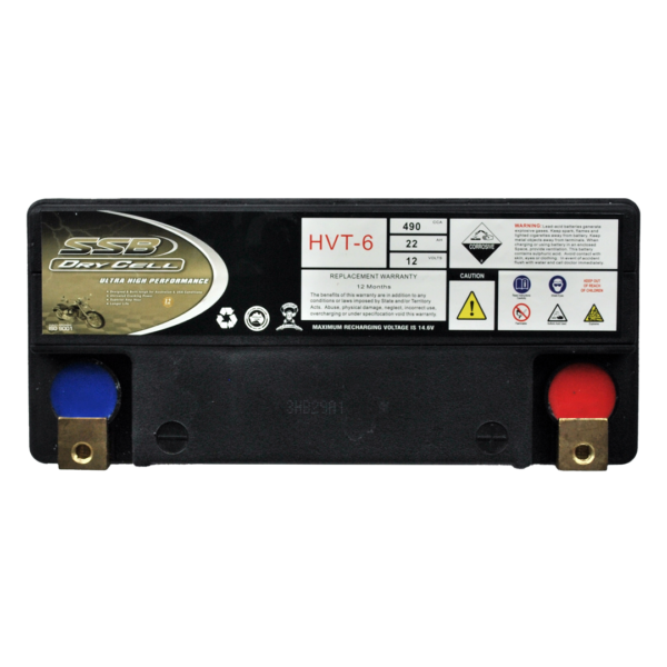 HVT-6 SSB DryCell HVT Motorcycle Battery