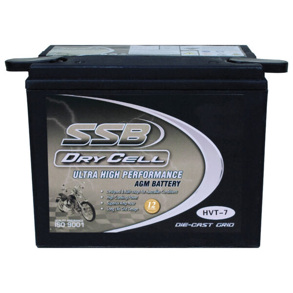 HVT-7 SSB DryCell HVT Motorcycle Battery