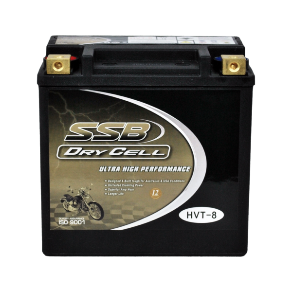 HVT-8 SSB DryCell HVT Motorcycle Battery