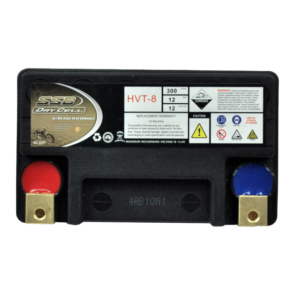 HVT-8 SSB DryCell HVT Motorcycle Battery