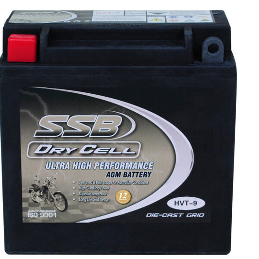 HVT-9 SSB DryCell HVT Motorcycle Battery