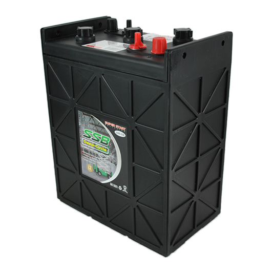 J305-330 SSB Deep Cycle Flooded/Wet Lead-Acid Floor Scrubber Battery 6V 330AH