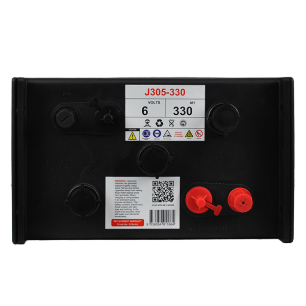 J305-330 SSB Deep Cycle Flooded/Wet Lead-Acid Floor Scrubber Battery 6V 330AH