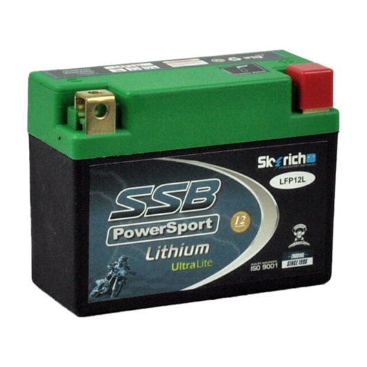 LFP12L SSB High Performance Lithium Motorcycle Battery