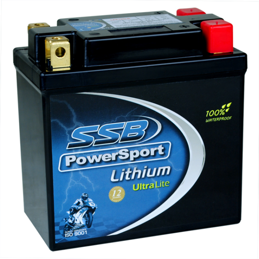 LFP12Q-B SSB Lithium Ultralite Motorcycle Battery