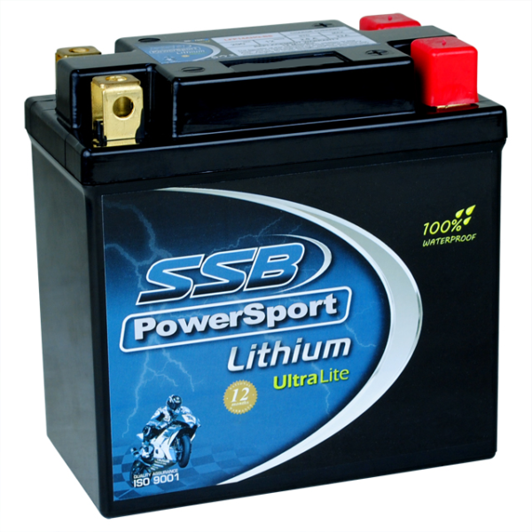 LFP14AHQ-BS SSB Lithium Ultralite Motorcycle Battery