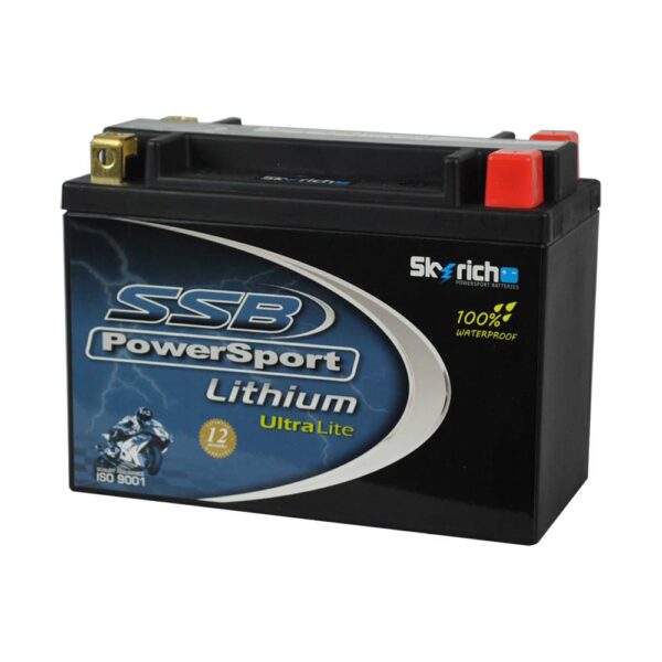 LFP20HQ-BS SSB Lithium Ultralite Motorcycle Battery
