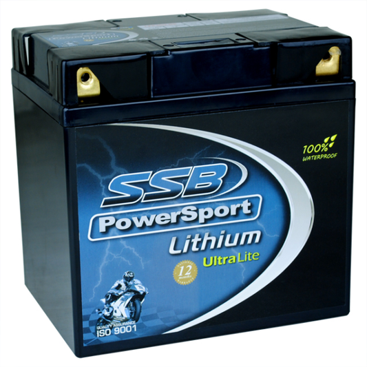 LFP30Q-BS SSB Lithium Ultralite Motorcycle Battery