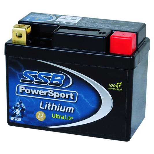 LFP612L SSB Lithium Ultralite Motorcycle Battery (6V)