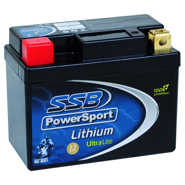 LFP612 SSB Lithium Ultralite Motorcycle Battery (6V)