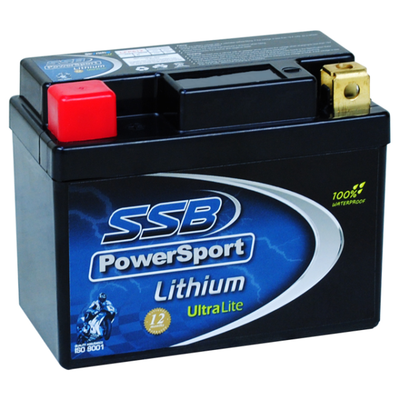 LFP612 SSB Lithium Ultralite Motorcycle Battery (6V)