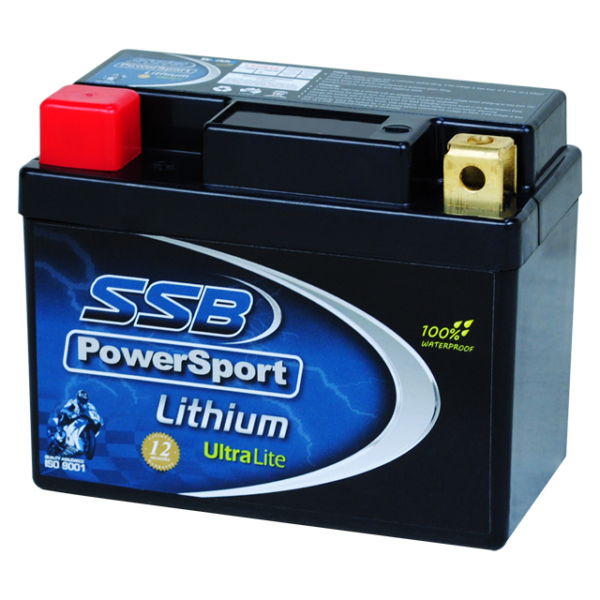 LFP612 SSB Lithium Ultralite Motorcycle Battery (6V)
