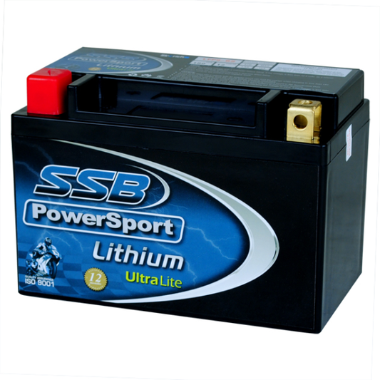 LFP9-BS SSB Lithium Ultralite Motorcycle Battery